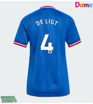 Manchester United Matthijs de Ligt #4 Replika Udebanetrøje Dame 2026-27 Kortærmet
